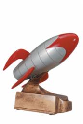 Full Color Rocket Ship Resin by Marco