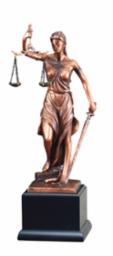Resin Lady Justice