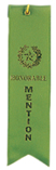 Honorable Mention/Participant Ribbon with String