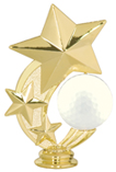 5″ Golf 3-Star Spinning Figure