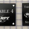 Poker Seat Cards - Rectangular Professional Series - Image 5