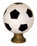 Color Soccer Ball Resin 10 1/2″