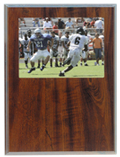 8″ x 10″ Cherry Finish Slide-In Frame Plaque with 6″ x 4″ Window