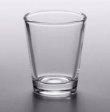 Acopa 1.5 and 2 oz. Customizable Whiskey / Shot Glass