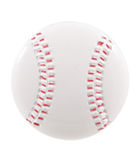 2″ Color Self-adhesive Baseball Plastic Relief Insert