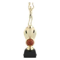 VICTORY CUP ASSEMBLED TROPHY, BASKETBALL FEMALE – 14 5/8″ (12 Min)
