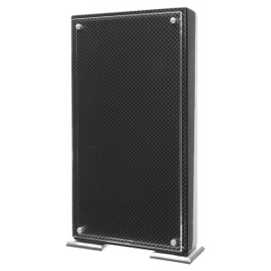 Carbon Fiber High Gloss Floating Acrylic Stand-up Plaque – 9 1/4″