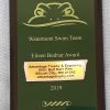 Economy Plaques - All American Walnut Step-Edge Plaque - Image 3