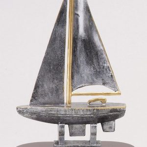 Sail Boat W/GOLD TRIM (Special Order)