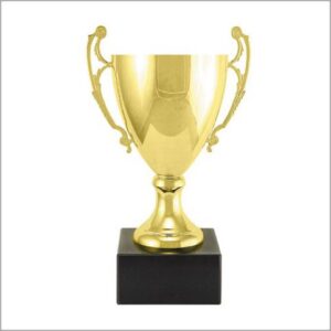 Italian Cup Stem & Base (Silver and Gold with Marble Base) DA01 SERIES NO LID