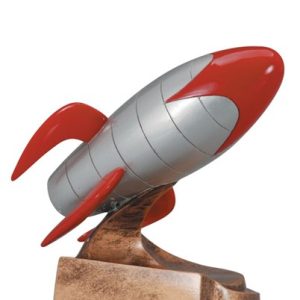 Full Color Rocket Ship Resin by Marco