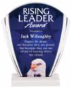 Eagle Rising 6X8 Acrylic Standing Award
