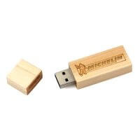 Rectangular Wood USB Flash Drive