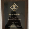 Economy Plaques - All American Walnut Step-Edge Plaque - Image 26