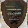 Economy Plaques - All American Walnut Step-Edge Plaque - Image 13