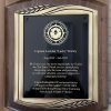 Economy Plaques - All American Walnut Step-Edge Plaque - Image 19