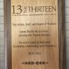 Economy Plaques - All American Walnut Step-Edge Plaque - Image 20