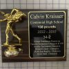 Economy Plaques - All American Walnut Step-Edge Plaque - Image 18