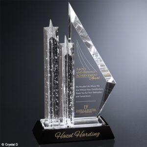 Vega Award 13-1/2″ by Crystal-D
