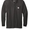 Carhartt® Long Sleeve Henley T-Shirt - Image 5