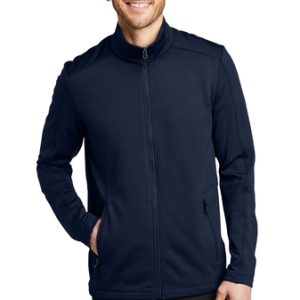 Port Authority® Grid Fleece Jacket