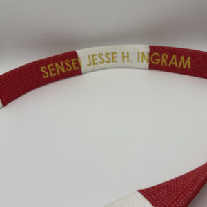 Embroidery – Martial Arts Belts