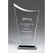 Contemporary Clear Glass Award by Airflyte