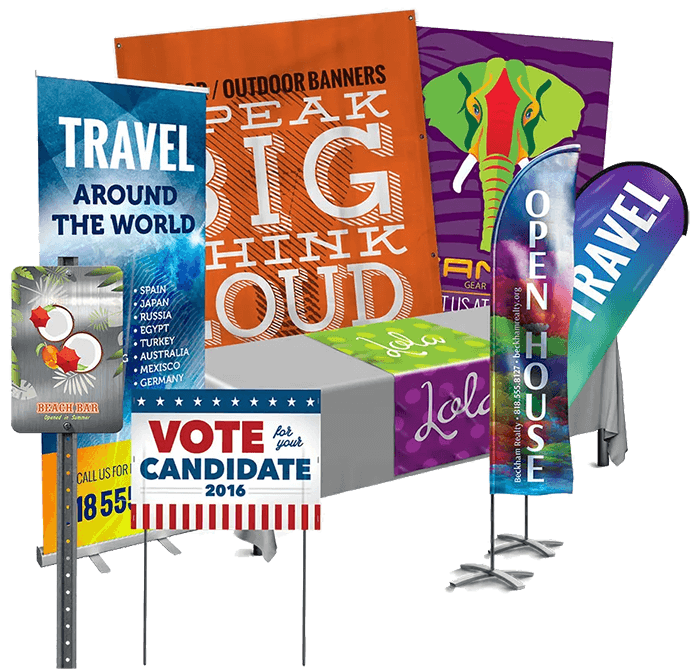 Banners, signs, and display printing