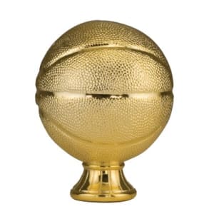Color, Silver and Gold Basketball Resins