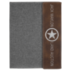 Laserable Leatherette  Portfolio w/Notepad - 9 1/2x12 inches - Image 4