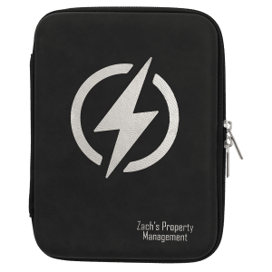 Black Leatherette Cord Case