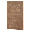 Laserable Leatherette Journal with Lined Notepad - 17 Colors