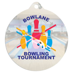 White Sublimatable Medal