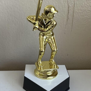 Home Plate w/Male or Female Ball Player