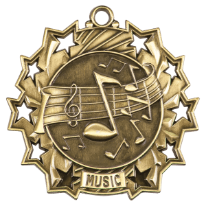 TEN STAR MEDALS - ACADEMICS