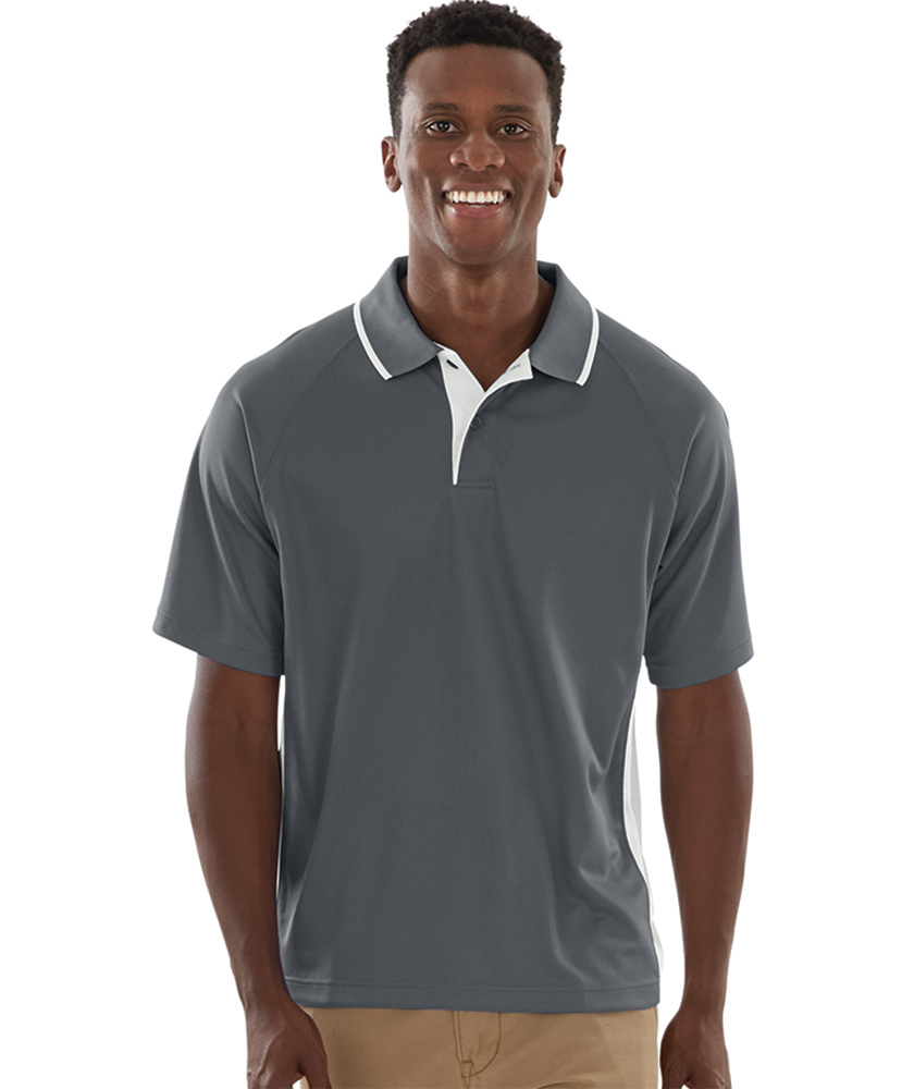 Men's Color Blocked Wicking Polo by Charles River - Image 11
