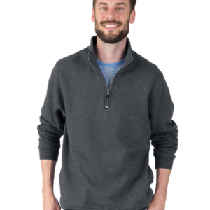 Crosswind Quarter Zip Sweatshirt By Charles River