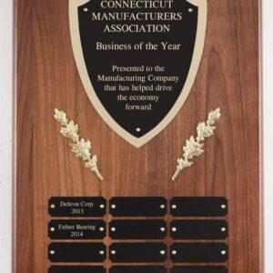 Barhill Genuine Walnut Plaques
