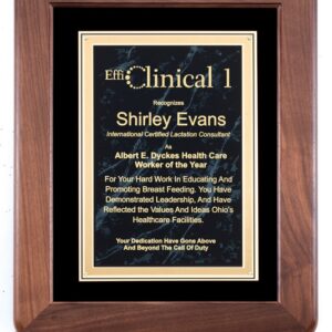 Barhill Walnut Plaque Frames